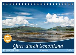 Quer durch Schottland (Tischkalender 2024 DIN A5 quer), CALVENDO Monatskalender von Gärtner- franky242 photography,  Frank