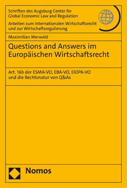 Questions and Answers im Europäischen Wirtschaftsrecht von Merwald,  Maximilian