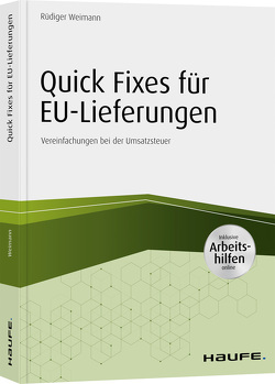 Quick fixes für EU-Lieferungen von Weimann,  Rüdiger