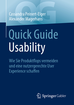 Quick Guide Usability von Magerhans,  Alexander, Peinert-Elger,  Cassandra