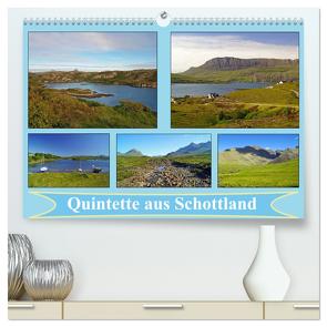 Quintette aus Schottland (hochwertiger Premium Wandkalender 2024 DIN A2 quer), Kunstdruck in Hochglanz von Paul - Babett's Bildergalerie,  Babett