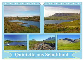 Quintette aus Schottland (Wandkalender 2024 DIN A4 quer), CALVENDO Monatskalender von Paul - Babett's Bildergalerie,  Babett