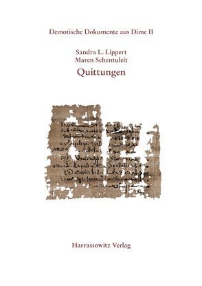 Quittungen von Lippert,  Sandra L, Schentuleit,  Maren