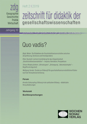 Quo vadis von Gautschi,  Peter, Rhode-Jüchtern,  Tilman, Sander,  Wolfgang, Weber,  Birgit