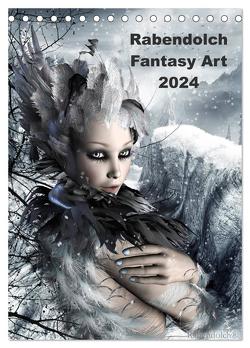 Rabendolch Fantasy Art / 2024 (Tischkalender 2024 DIN A5 hoch), CALVENDO Monatskalender von Rabendolch,  Rabendolch