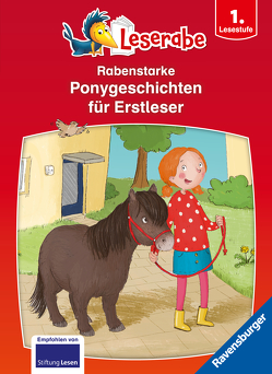 Rabenstarke Ponygeschichten für Erstleser – Leserabe ab 1. Klasse – Erstlesebuch für Kinder ab 6 Jahren von Berend,  Jutta, Breitenöder,  Julia, Gotzen-Beek,  Betina, Reider,  Katja