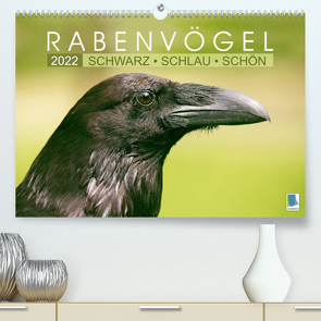 Rabenvögel: Schwarz, schlau, schön (Premium, hochwertiger DIN A2 Wandkalender 2022, Kunstdruck in Hochglanz) von CALVENDO