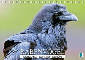 Rabenvögel: Schwarz, schlau, schön (Tischkalender 2019 DIN A5 quer) von CALVENDO