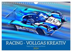 Racing – Vollgas kreativ (Wandkalender 2024 DIN A4 quer), CALVENDO Monatskalender von Glineur,  Jean-Louis
