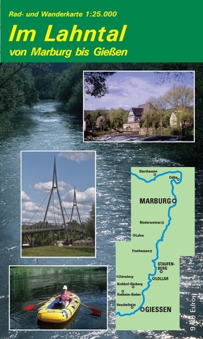 Rad- und Wanderkarte Im Lahntal von Marburg bis Gießen von Münzer,  Lutz