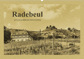 Radebeul – Ein Kalender im Zeitungsstil (Wandkalender 2022 DIN A2 quer) von Kirsch,  Gunter
