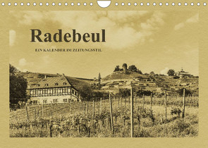 Radebeul – Ein Kalender im Zeitungsstil (Wandkalender 2022 DIN A4 quer) von Kirsch,  Gunter