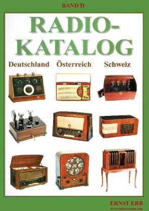 Radio Katalog von Erb,  Ernst