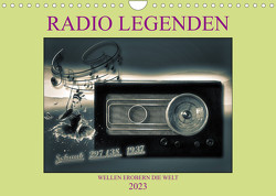 RADIO LEGENDEN (Wandkalender 2023 DIN A4 quer) von Voßen - Herzog von Laar am Rhein,  W.W.