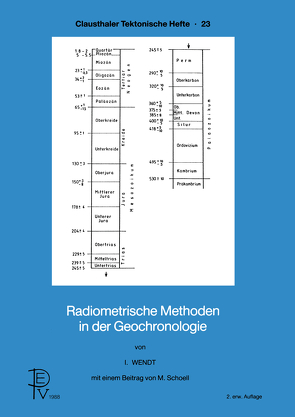 Radiometrische Methoden in der Geochronologie von Wendt,  I.