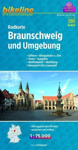 Radkarte Braunschweig und Umgebung (RK-NDS14) von Esterbauer Verlag