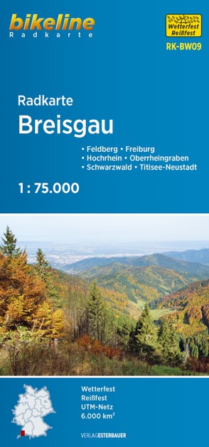 Radkarte Breisgau (RK-BW09) von Esterbauer Verlag