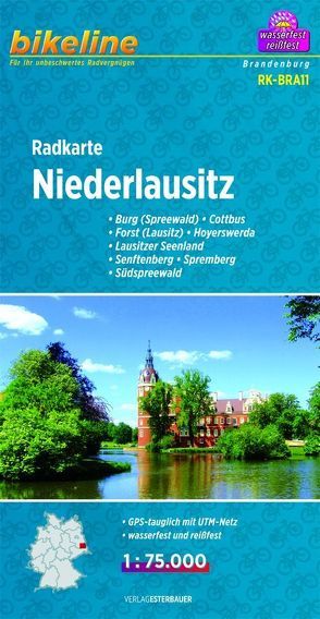 Radkarte Niederlausitz (RK-BRA11) von Esterbauer Verlag