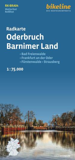 Radkarte Oderbruch Barnimerland von Esterbauer Verlag