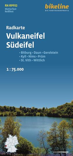 Radkarte Vulkaneifel Südeifel (RK-RPF02) von Esterbauer Verlag