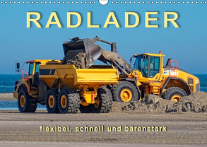 Radlader – flexibel, schnell und bärenstark (Wandkalender 2019 DIN A3 quer) von Roder,  Peter