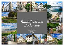 Radolfzell am Bodensee – Impressionen (Tischkalender 2024 DIN A5 quer), CALVENDO Monatskalender von Meutzner,  Dirk