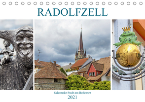 Radolfzell – schmucke Stadt am Bodensee (Tischkalender 2021 DIN A5 quer) von Brunner-Klaus,  Liselotte