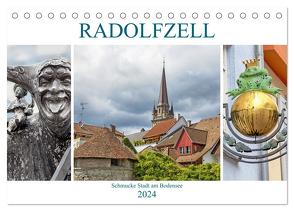 Radolfzell – schmucke Stadt am Bodensee (Tischkalender 2024 DIN A5 quer), CALVENDO Monatskalender von Brunner-Klaus,  Liselotte