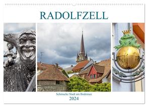 Radolfzell – schmucke Stadt am Bodensee (Wandkalender 2024 DIN A2 quer), CALVENDO Monatskalender von Brunner-Klaus,  Liselotte
