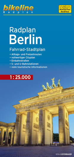 Radplan Berlin von Esterbauer Verlag