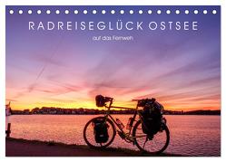 Radreiseglück Ostsee (Tischkalender 2024 DIN A5 quer), CALVENDO Monatskalender von Schadowski,  Bernd