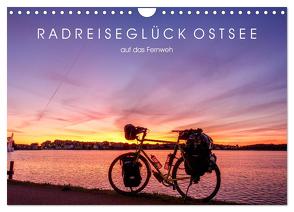 Radreiseglück Ostsee (Wandkalender 2024 DIN A4 quer), CALVENDO Monatskalender von Schadowski,  Bernd