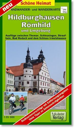 Radwander- und Wanderkarte Hildburghausen, Römhild und Umgebung