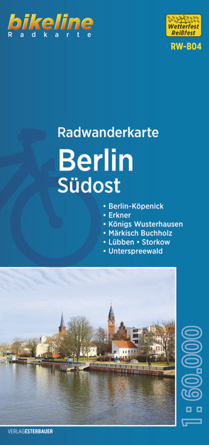 Radwanderkarte Berlin Südost RW-B04 von Esterbauer Verlag