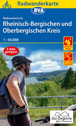 Radwanderkarte BVA Radwandern im Rheinisch-Bergischen und Oberbergischen Kreis 1:50.000, reiß- und wetterfest, GPS-Tracks Download
