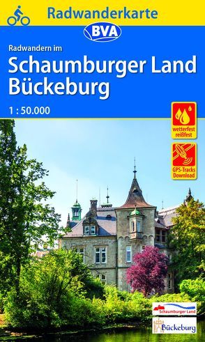 Radwanderkarte BVA Radwandern im Schaumburger Land / Bückeburg 1:50.000, reiß- und wetterfest, GPS-Tracks Download