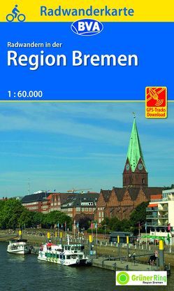 Radwanderkarte BVA Radwandern in der Region Bremen 1:60.000, GPS-Tracks Download