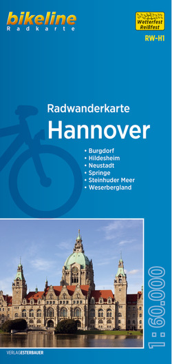 Radwanderkarte Hannover RW-H1 von Esterbauer Verlag