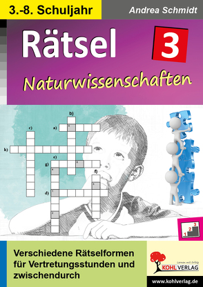 Rätsel / Band 3: Naturwissenschaften von Schmidt,  Andrea