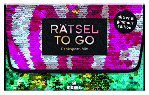 Rätsel to go Denksport-Mix: glitter edition von Heine,  Stefan