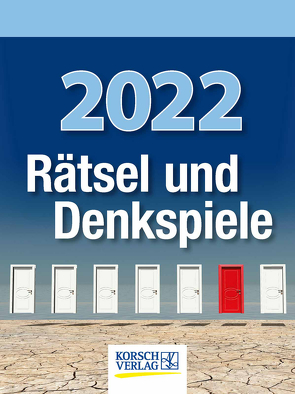Rätsel und Denkspiele 2022 von Korsch Verlag