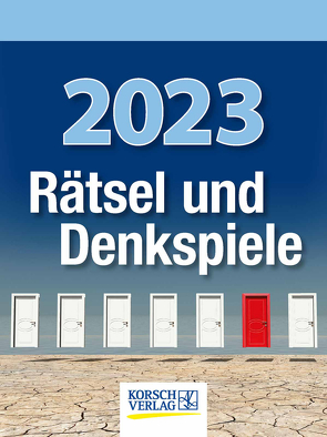 Rätsel und Denkspiele 2023 von Korsch Verlag