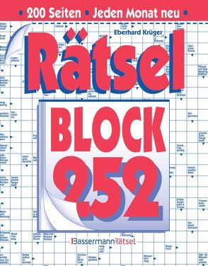 Rätselblock 252 (5 Exemplare à 2,99 €) von Krüger,  Eberhard