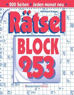 Rätselblock 253 (5 Exemplare à 2,99 €) von Krüger,  Eberhard