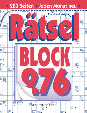 Rätselblock 276 (5 Exemplare à 2,99 €) von Krüger,  Eberhard