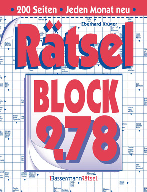 Rätselblock 278 (5 Exemplare à 2,99 €) von Krüger,  Eberhard