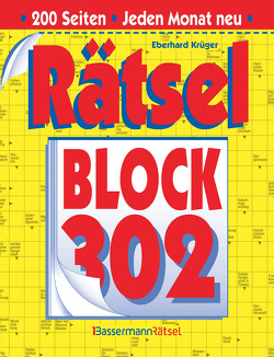 Rätselblock 302 (5 Exemplare à 2,99 €) von Krüger,  Eberhard