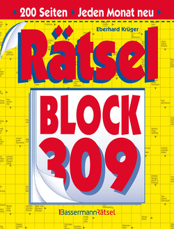 Rätselblock 309 (5 Exemplare à 2,99 €) von Krüger,  Eberhard