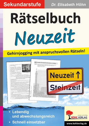 Rätselbuch Neuzeit von Höhn,  Elisabeth