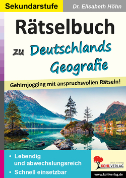 Rätselbuch zu Deutschlands Geografie von Höhn,  Elisabeth